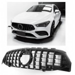 Εμπρόσθια μάσκα Panamericana AMG look για Mercedes-Benz CLΑ-Class (C118) Μαύρο Εμπρόσθια μάσκα Panamericana AMG look για Mercedes-Benz CLΑ-Class (C118) Μαύρο
